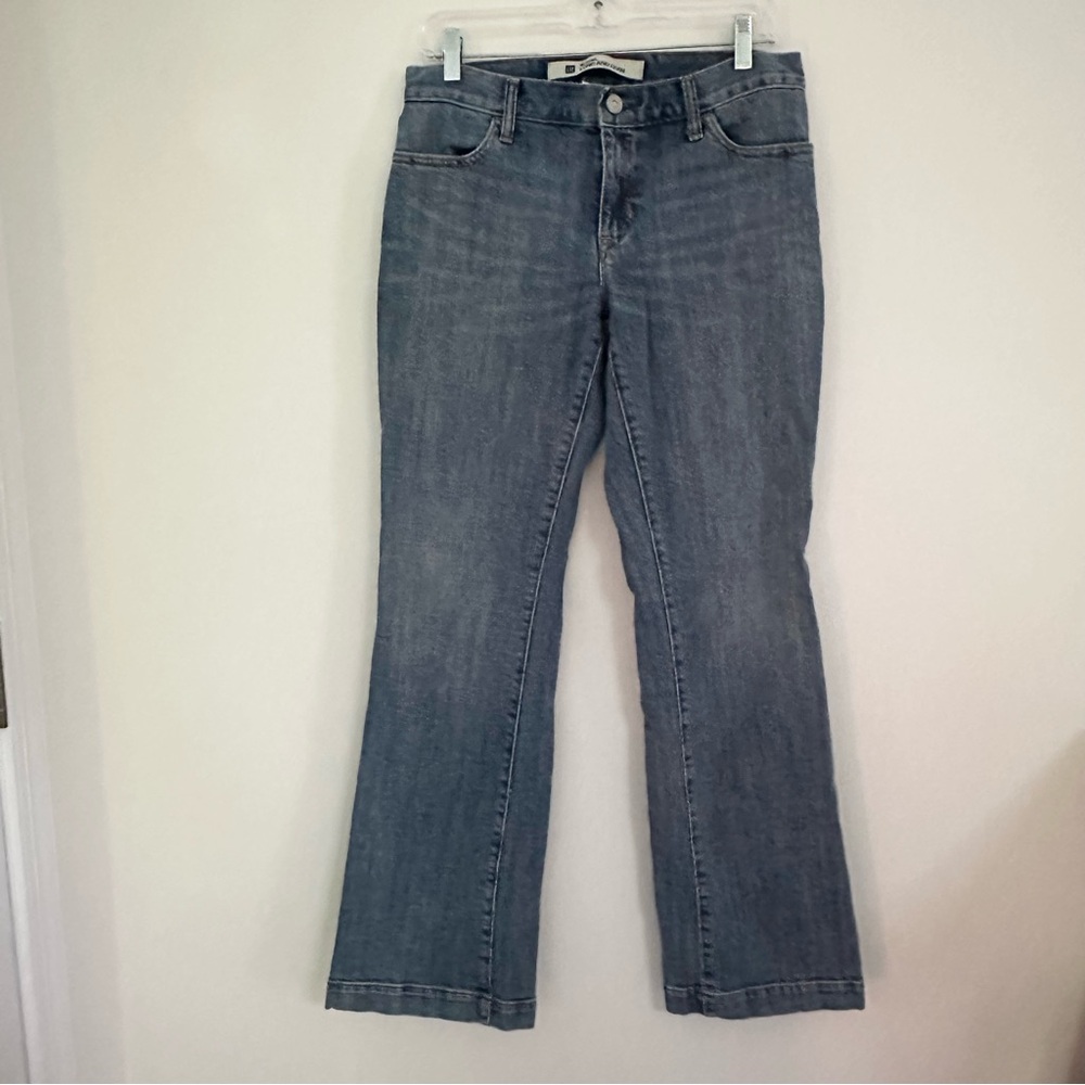 Y2K 2006 GAP Blue Flare Boot Cut Jeans Classic Long and Lean Women's 8R